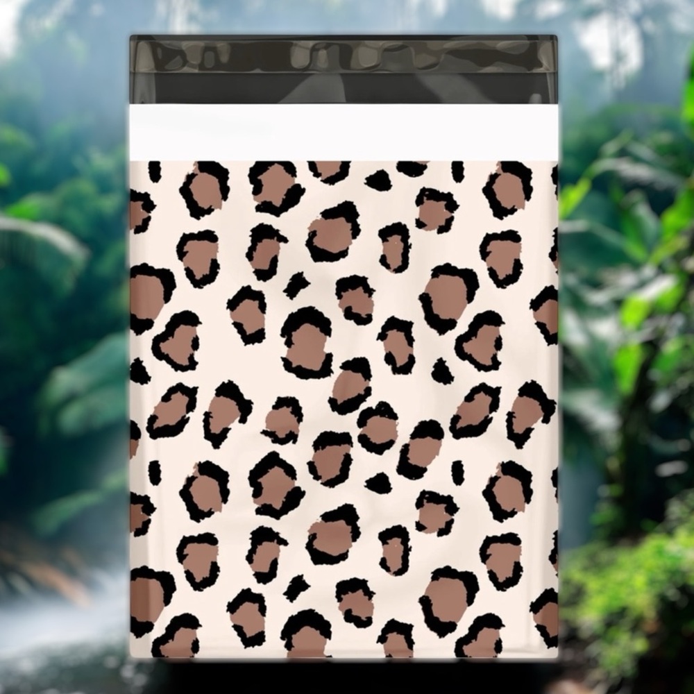 25 10X13 Poly Mailers Leopard Shipping Envelopes Bags PRICE IS FIRM - Picture 3 of 8